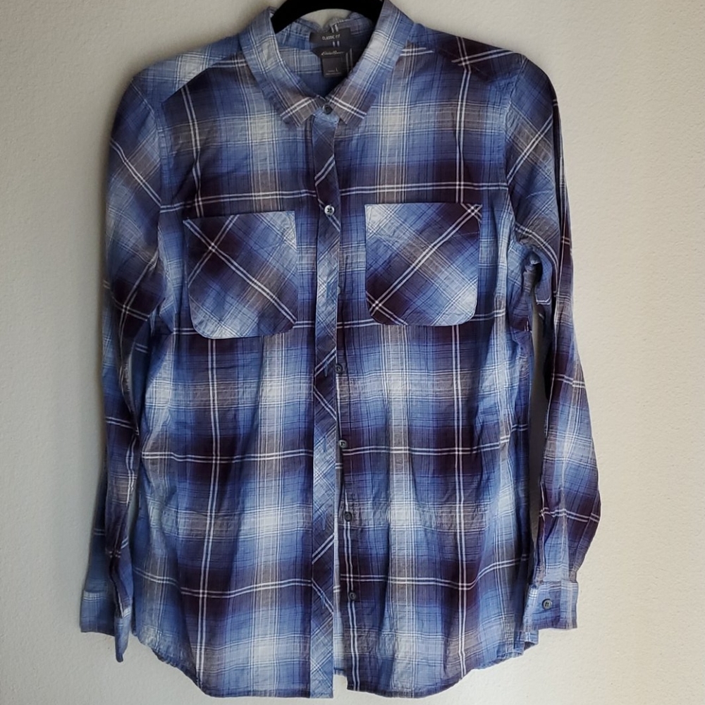 Casual Plaid Button Down